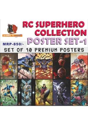 Superhero Collection Poster Set