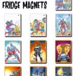 Pack Of 10 Deluxe Fridge Magnet- Doga 1
