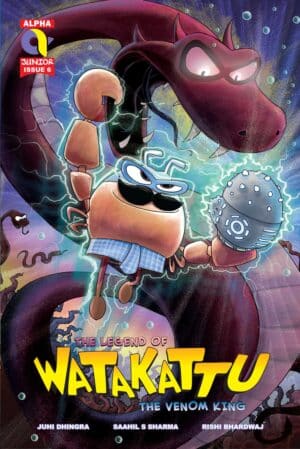 THE LEGEND OF WATAKATTU-THE VENOM KING-ISSUE 6-ALPHA COMICS (NEW RELEASE)