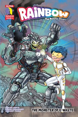 RAINBOW-THE MONSTER SLAYER-ISSUE 2-ALPHA COMICS (NEW RELEASE)