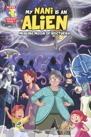 MY NANI IS AN ALIEN-MISSING MOON OF NOCTURNA-ISSUE 4-ENGLISH-ALPHA COMICS (NEW RELEASE)